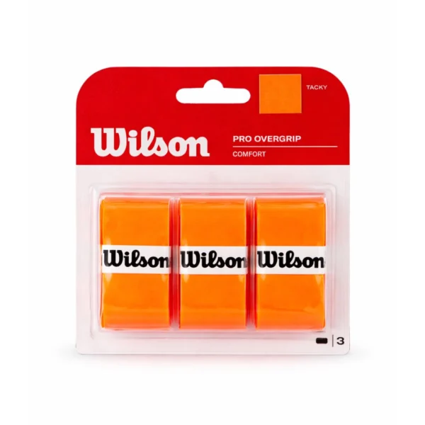 Wilson Pro Overgrip 3-Pack Burn