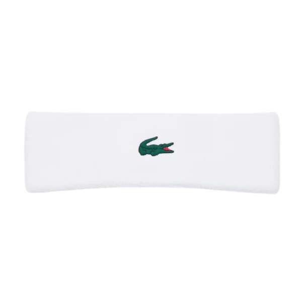 Lacoste Headband White