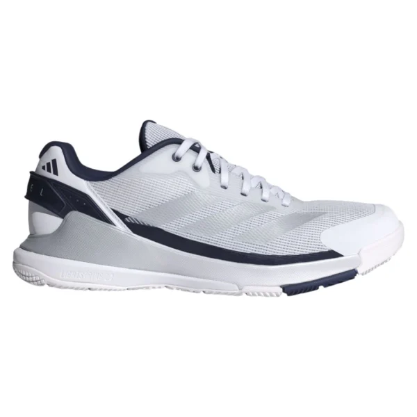 Adidas Crazyquick LS Padel Cloud White/Silver Metallic