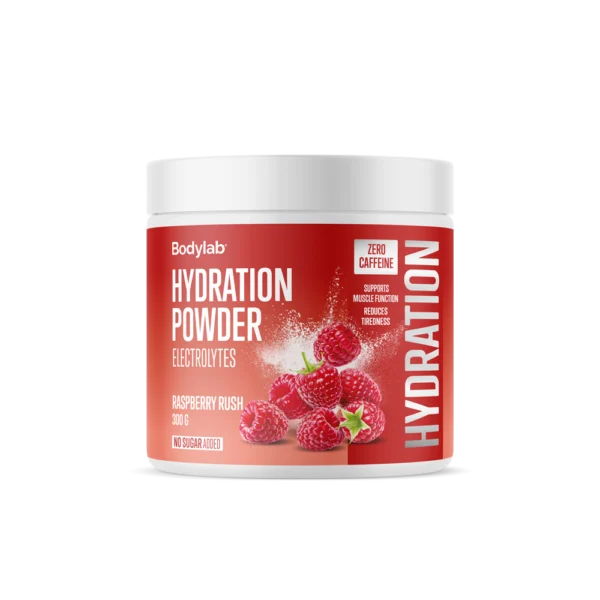 Electrolyte Powder (300 g) - Raspberry Rush (zero caffeine)
