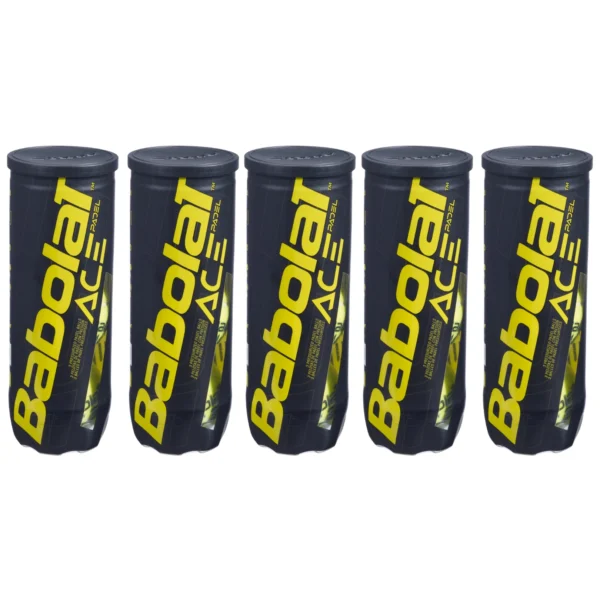 5x Babolat Ace X3