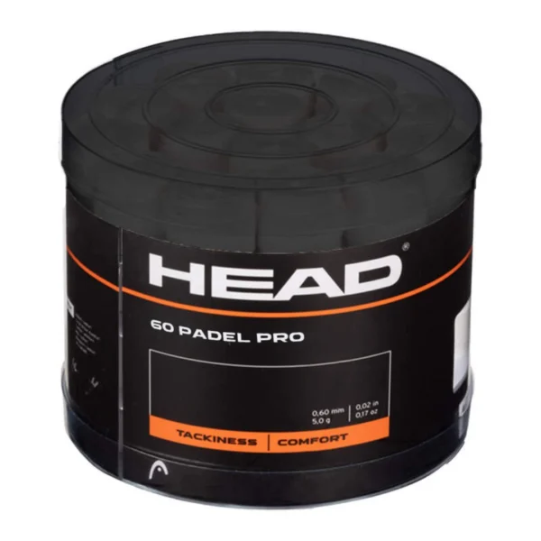Head Padel Pro Overgrip 60-Pack Black