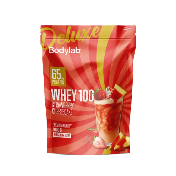 Whey 100 Deluxe (1 kg) - Strawberry Cheesecake