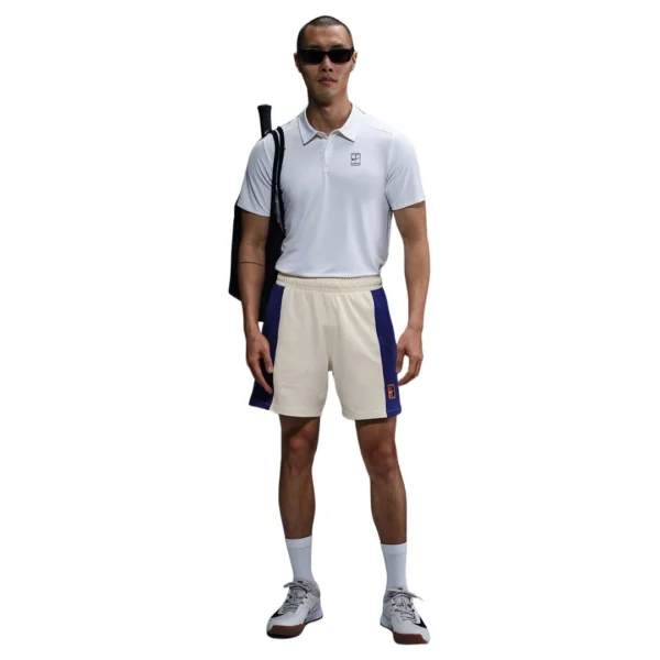 Nike Court Heritage Shorts Pale Ivory/Deep Night