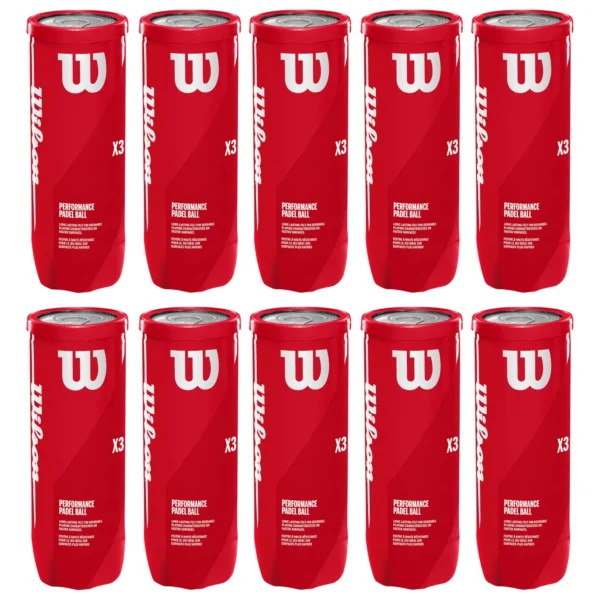 10x Wilson Padel X3