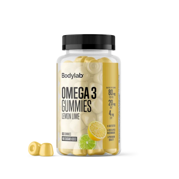 Omega 3 Gummies (60 stk) - Lemon Lime