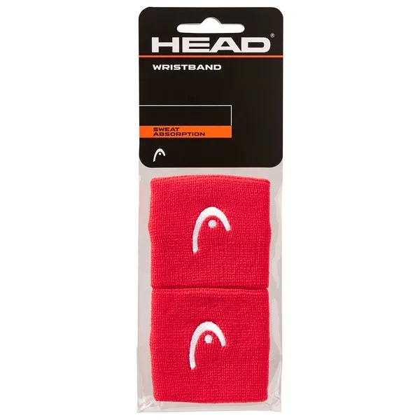 Head Wristband 2.5" 2-Pack Red
